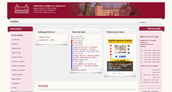 Desktop Screenshot of mksokolov.cz